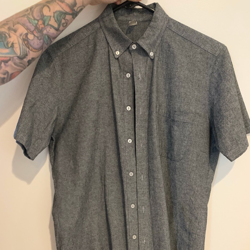American Apparel Chambray Button Down